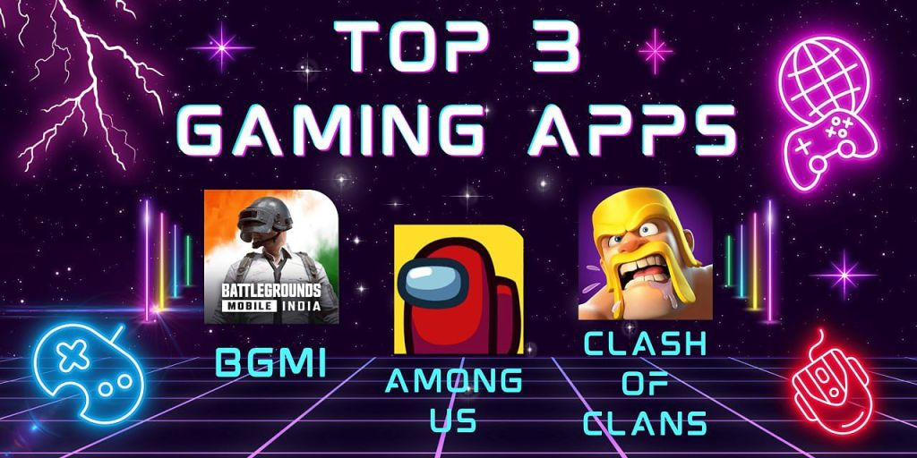 Top 3 Gaming&nbsp;Apps